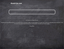 Tablet Screenshot of deamtrips.com